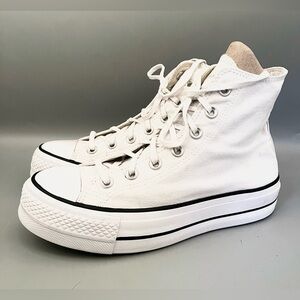 EUC Chuck Taylor All Star Hi Lift Platform Sneaker Size 7 High Top Shoes